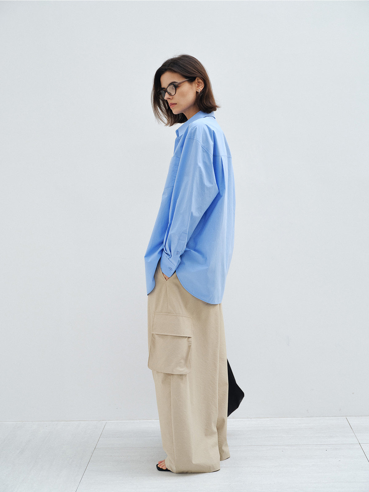 TENCEL RELAXED FIT CASUAL PANTS