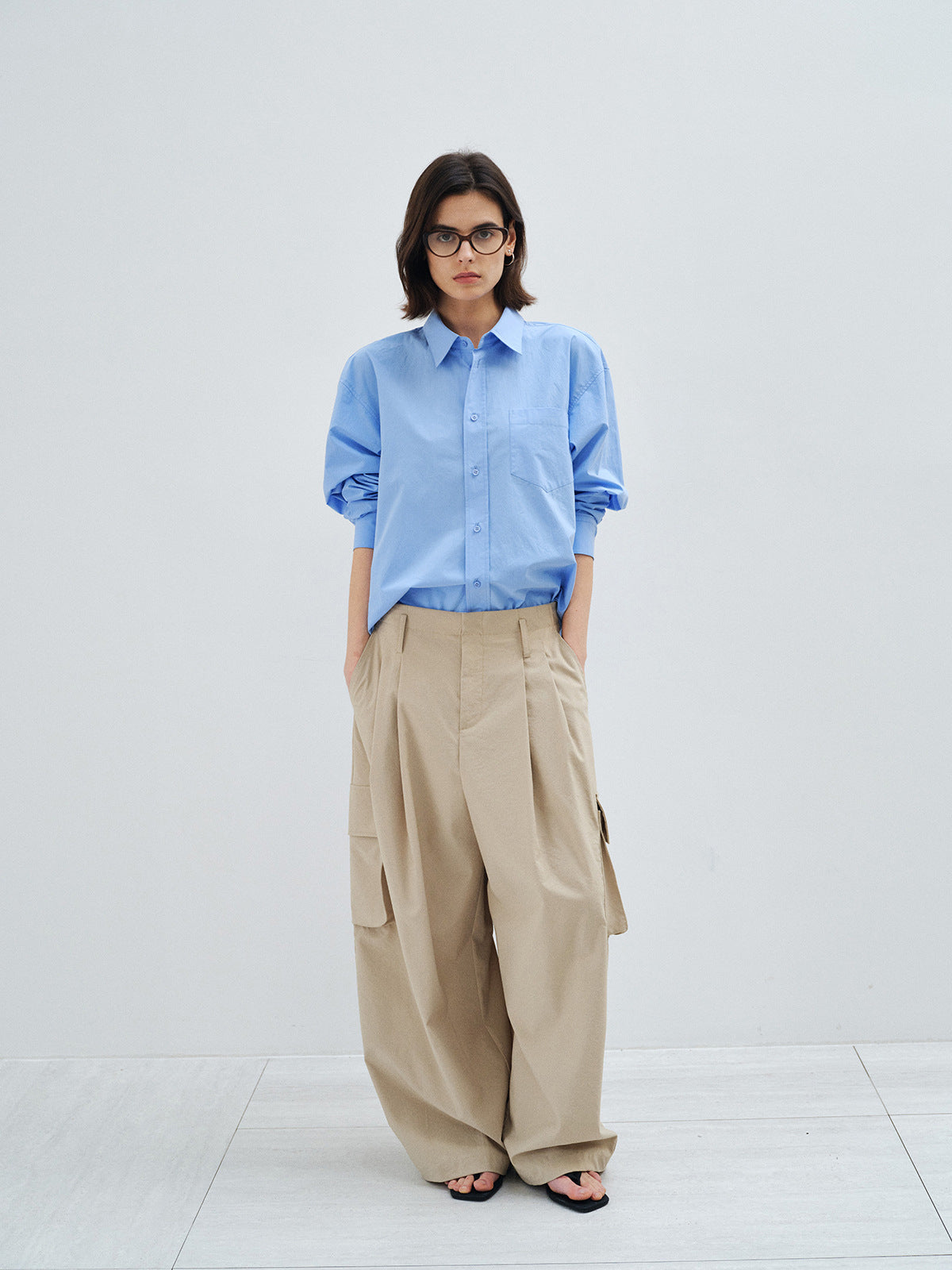 TENCEL RELAXED FIT CASUAL PANTS