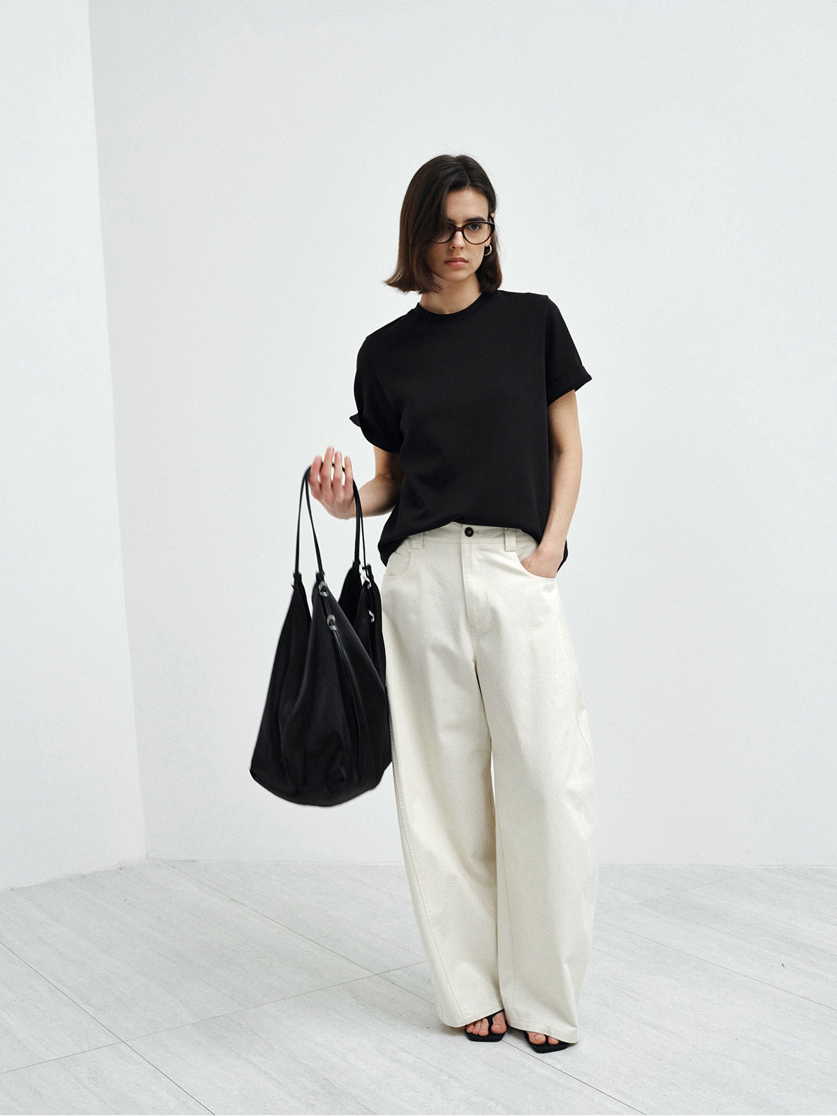 SOFT BREATHABLE COTTON RELAXED CASUAL PANTS