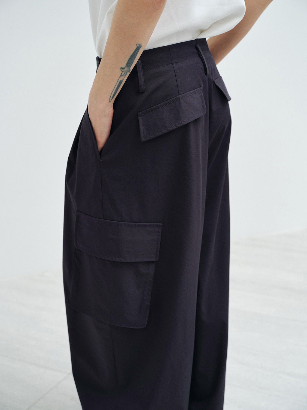 TENCEL RELAXED FIT CASUAL PANTS